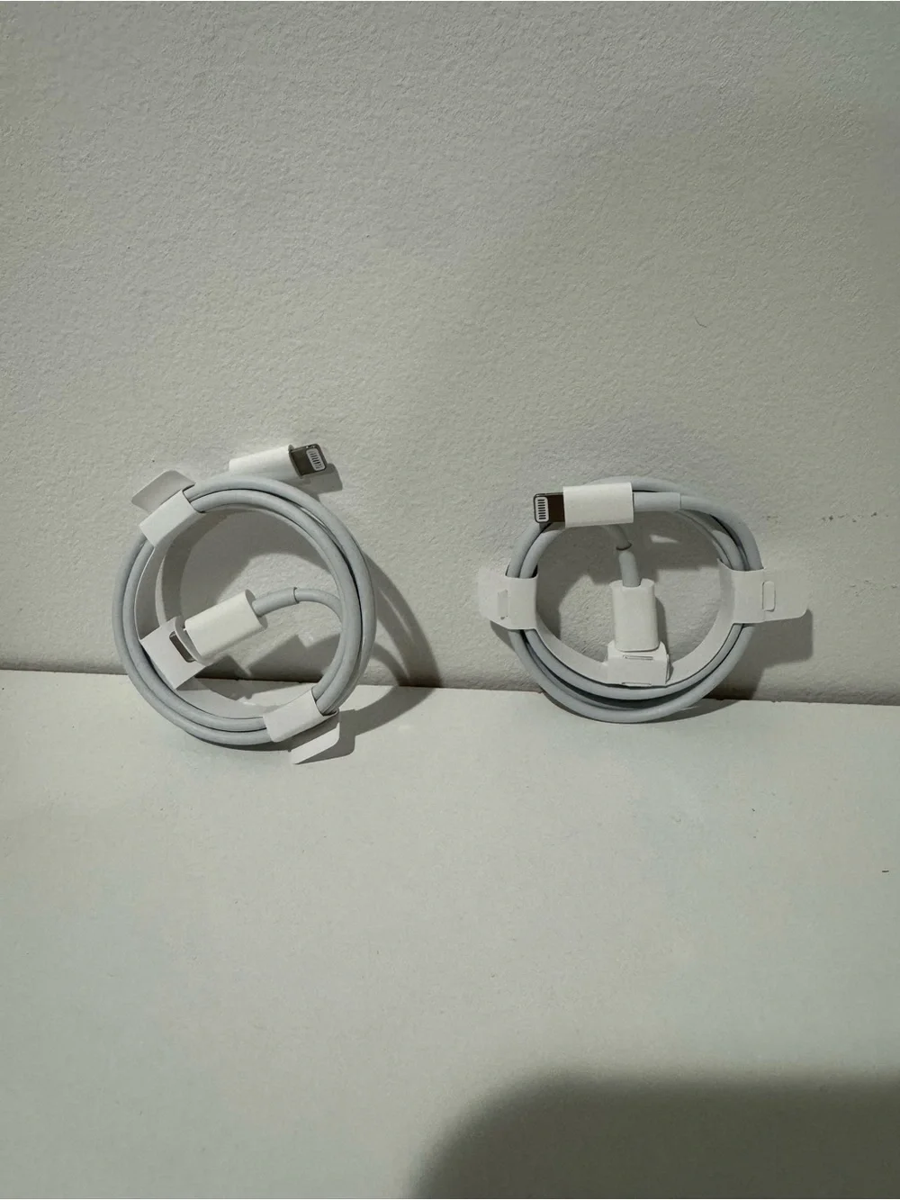 Apple White USB-C to Lightning Charging Cables (Pair)